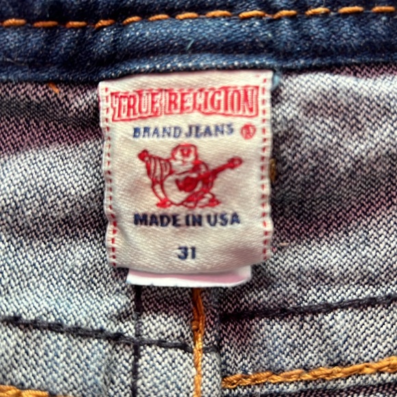 True Religion Ricky Giant Big T Relaxed Fit Jeans-NWOT - Picture 6 of 8